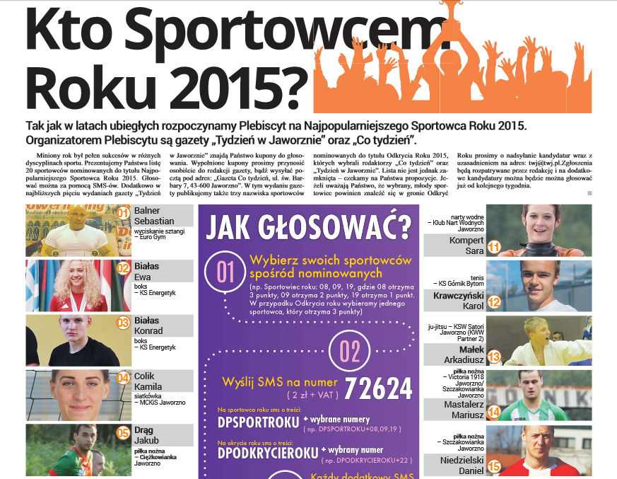 sportowiec roku 2015